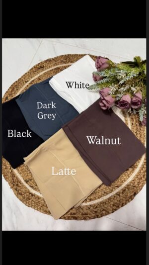 Tie-String Instant Hijab – Classic Neutrals Collection