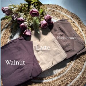 Makhni Style Instant Hijab – Earth Tone Collection