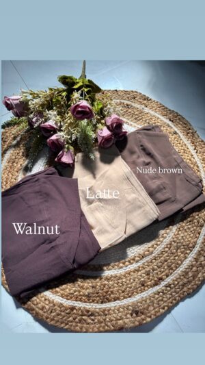 Makhni Style Instant Hijab – Earth Tone Collection