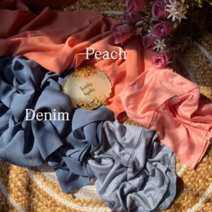 Premium Plain Instant Hijab – Signature Colour Collection (Cap Attached)