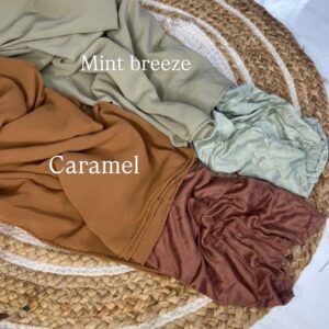 Premium Plain Instant Hijab – Timeless Colour Collection (Cap Attached)