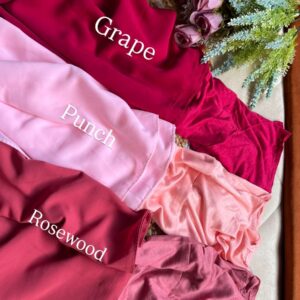 Premium Plain Instant Hijab – Blush & Berry Collection (Cap Attached)