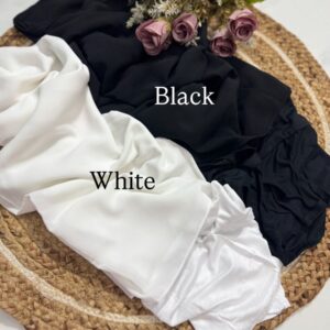 Premium Plain Instant Hijab – Classic Essentials Collection (Cap Attached)