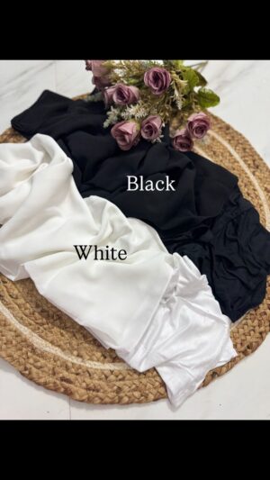 Premium Plain Instant Hijab – Classic Essentials Collection (Cap Attached)