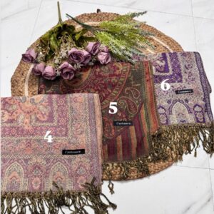 Pashmina shawl (light shades)