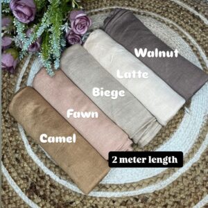 Earthy Neutrals Premium Hijab Collection