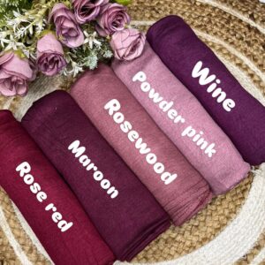 Berry Blush Premium Hijab Collection