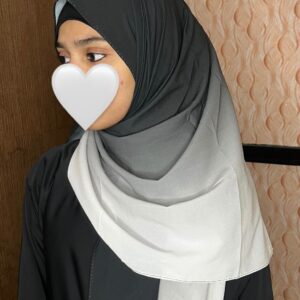Elegant Ombre Malaysian Georgette Hijab