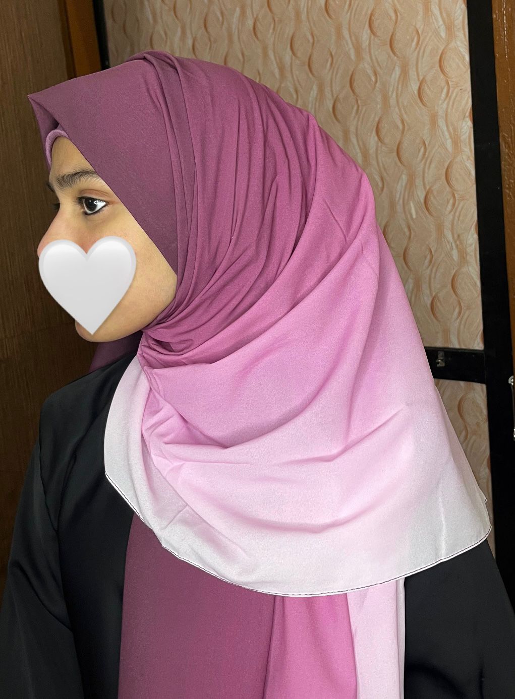 Elegant Ombre Malaysian Georgette Hijab - Image 2