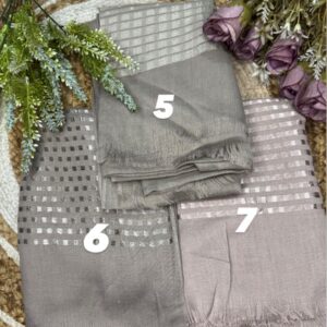 Neutral Luxe Stripe Hijab Collection
