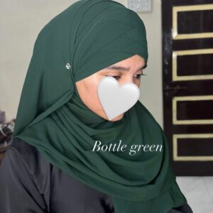 Criss Cross Instant Hijab – Old Rose